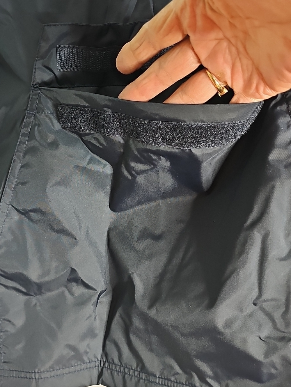 Charles River Apparel Navy Hooded Windbreaker Pullover - Picture 5 of 9